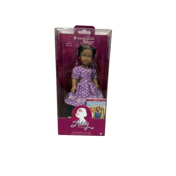 American Girl Addy 2016 Special Edition Mini 6" Doll & Book NEW - Picture 1 of 4